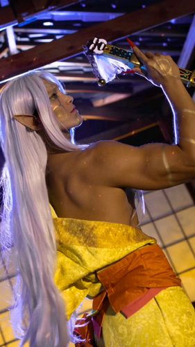 小羽你们喜欢的黑皮0169cosplaycoser小羽怪化猫