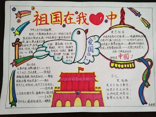 用四开纸做一张手抄报手抄报版面设计图