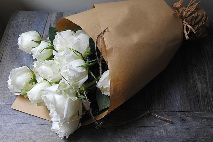 瑞趣鲜花花束包装材料批发牛皮纸礼品包装纸花店必备diy手工资材