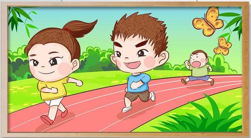 罗马世家幼儿园第二届马拉松比赛——"为爱奔跑"--苹果班