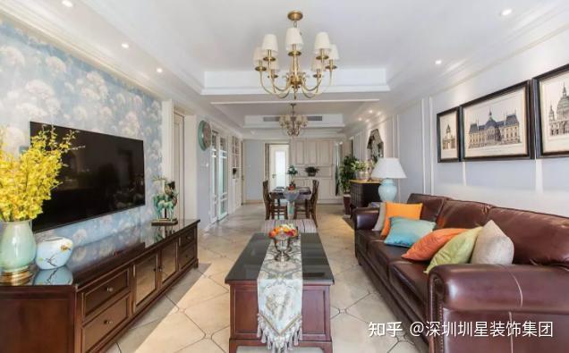 深圳选择美式风格电视背景墙该如何设计
