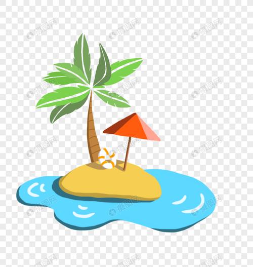 岛屿元素素材下载-正版素材401055586-摄图网