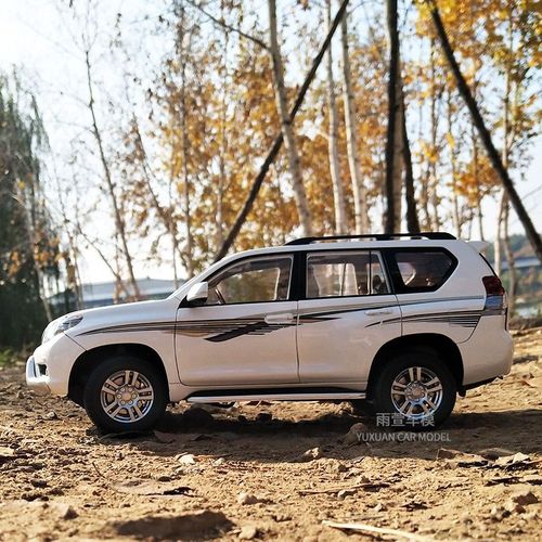 一汽原厂车模丰田霸道普拉多陆地巡洋舰酷路泽1:18
