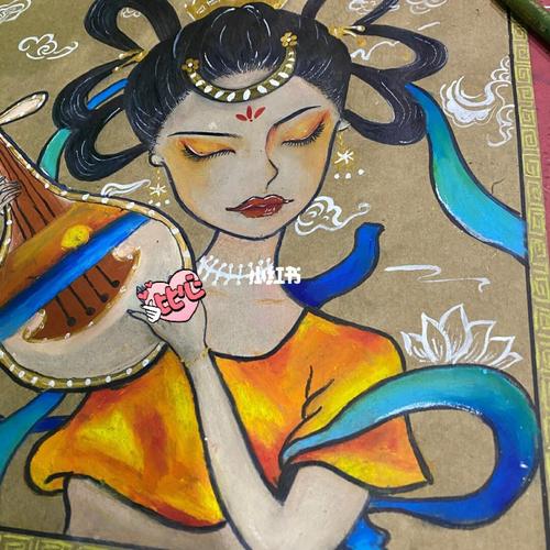 敦煌莫高窟_美术_水彩_油画_少儿美术_文化_绘画