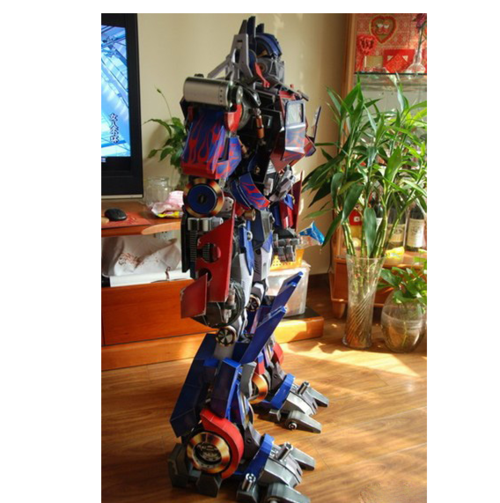 折纸变形金刚擎天柱可合体