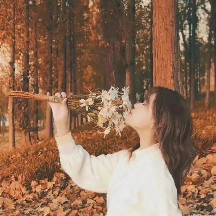 森女可爱萌系情侣头像 动手拿走