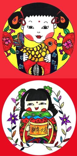 赣美版四年级下册《年画》