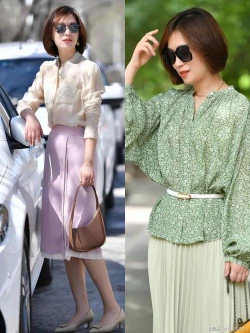 优雅时尚的视觉感,在挑选鞋子时,更推荐50岁女人采用与造型风格保持