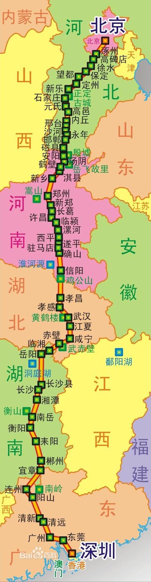 107国道线路图