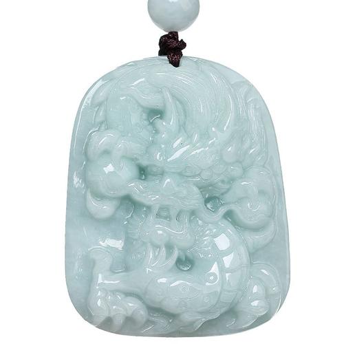 序壹xuyi龙牌翡翠大款龙玉佩吊坠男款大项链玉坠挂件视频