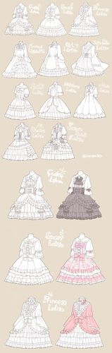 画师:なななのか裙子画法