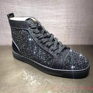 cl男鞋高帮黑色