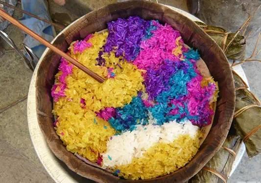 布依族——五色花米饭