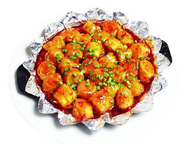 铁板鱼香豆腐
