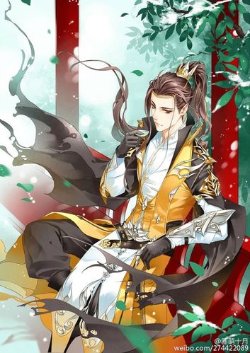 古装妖孽帅哥古风美男子古代公子 动漫美少年 精美插画漫画唯美手绘