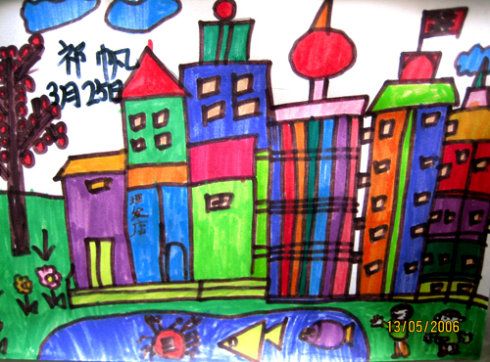 曲曲直直简笔画简单