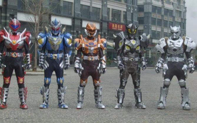 铠甲勇士剪辑热血铠甲10周年铠甲合体勇士出击