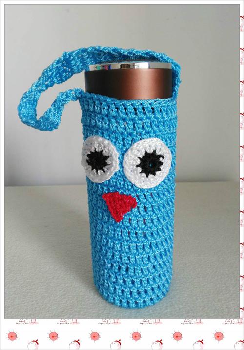 手工编织水杯套通用儿童学生保温杯套子隔热玻璃杯套茶杯水杯套_7折