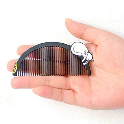 八门虫社小样随身合金梳子迷你便携小梳子女仿静电