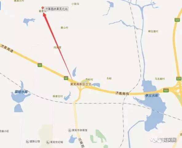 凤凰路将北延,直到济莱高铁莱芜北站!