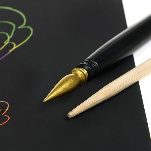 刮刮画通用刮画笔刮画纸专用笔 幼儿园美术绘画工具材料刮画笔