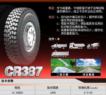 正新轮胎750r16