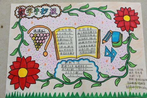 【数学手抄报】2020年洋浦实验小学举办第二届数学文化节"数学手抄报"