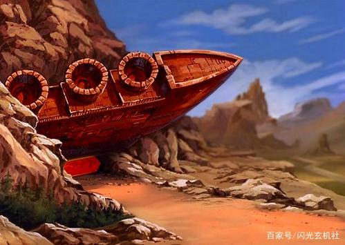 博派汽车人坠落的方舟基地与周围环境 在变形金刚g1动画片和漫画之初