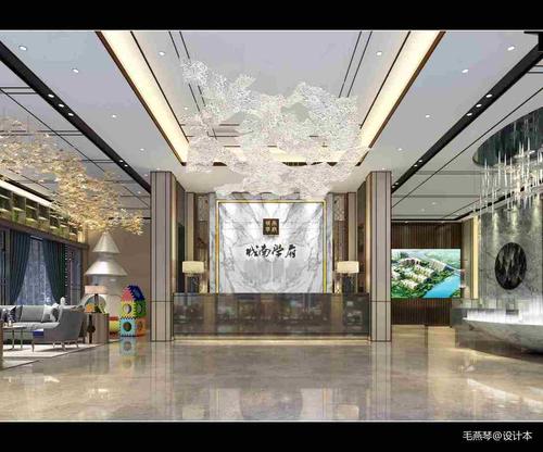 南昌售楼部室内设计装修施工图深化服务商全新设计私人定制售楼中心