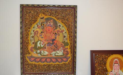 与本图片不财宝天王琥珀画唐卡琥珀画唐卡价格财宝天王唐卡高清壁纸