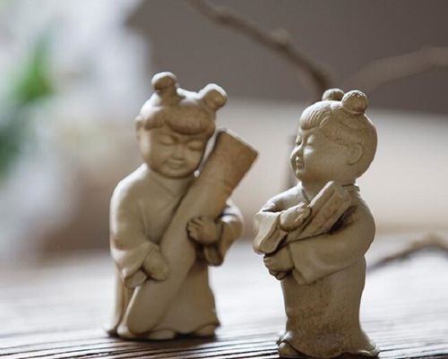 万仟堂旗舰店万仟堂道童小人茶宠摆件