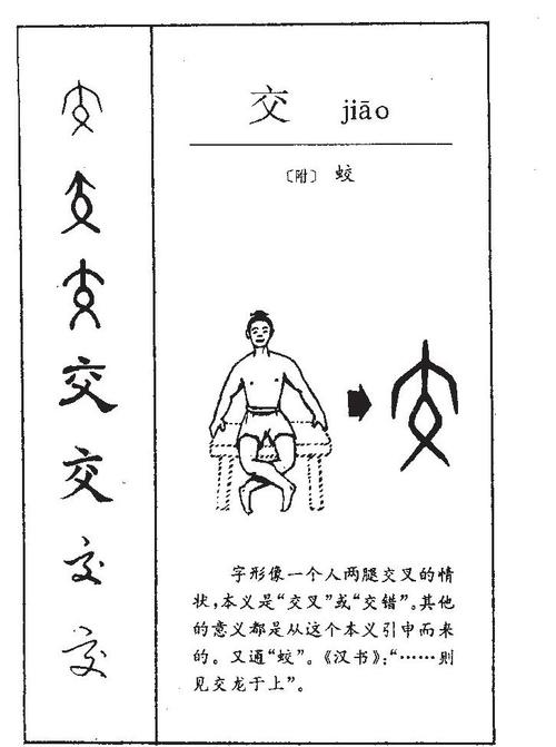 交的意思及取名寓意