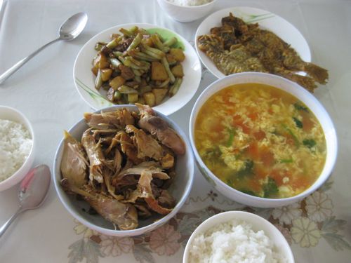 家常日子,家常午饭.