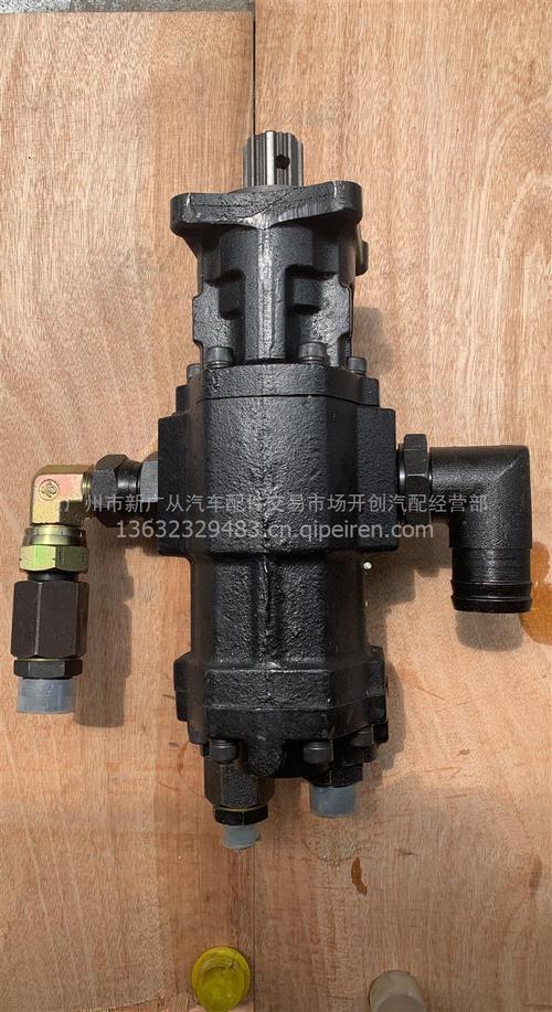 海沃双联8齿齿轮泵右