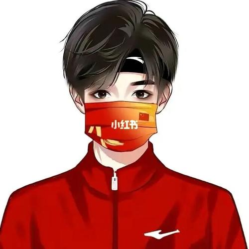 奥运国潮情侣头像可太好看了_情侣头像_奥运会_国潮_素材_头像