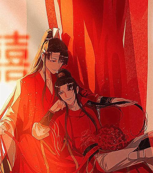 《魔道祖师》中最"秀"婚礼造型!忘羡最能作妖,江澄把