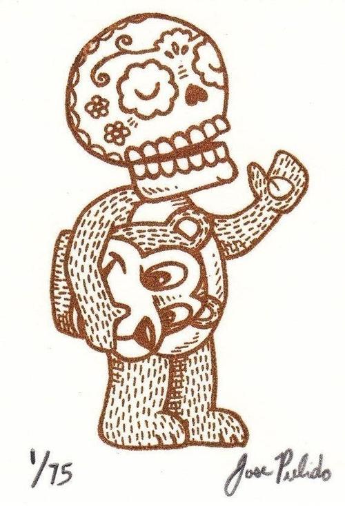 钟爱骷髅小人的jose pulido - 灵感日报 : jose pulido 是一名生活在