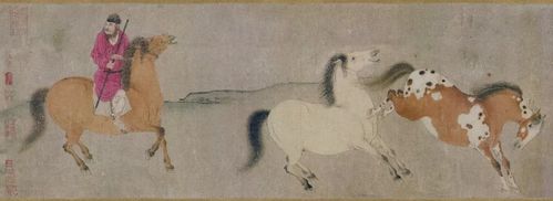 1台北故宮博物院韩幹画马当时涌现了大批的著名画家.