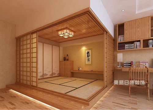 日式风格榻榻米效果图