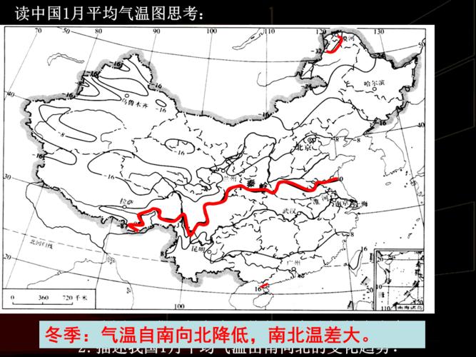 一月等温线ppt课件