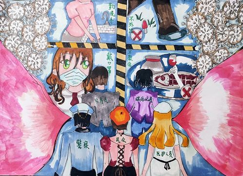 丰泽区抗击疫情少儿主题美术作品微信展 - 泉州市丰泽文化馆 - 魅力