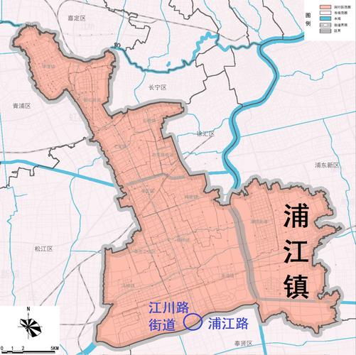 解析上海市闵行区的浦江路:不在浦江镇,只是800米长的