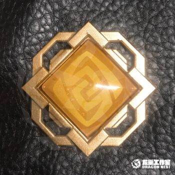 原神神之眼 神之眼徽章 原神周边 璃月神之眼徽章 岩元素 徽章款