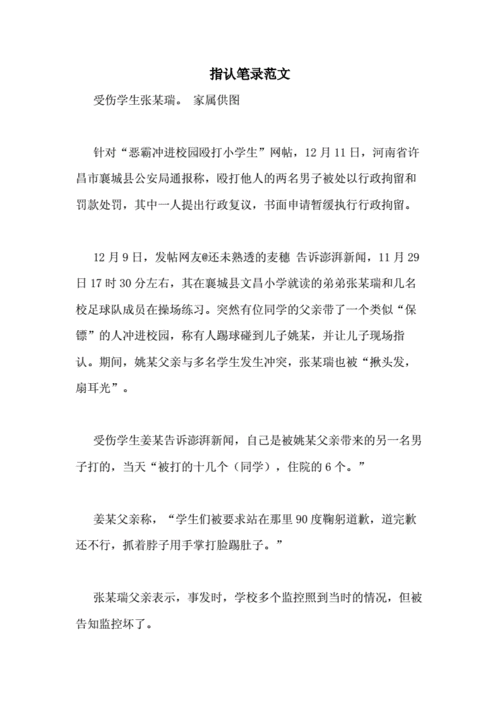 指认笔录范文.doc 6页