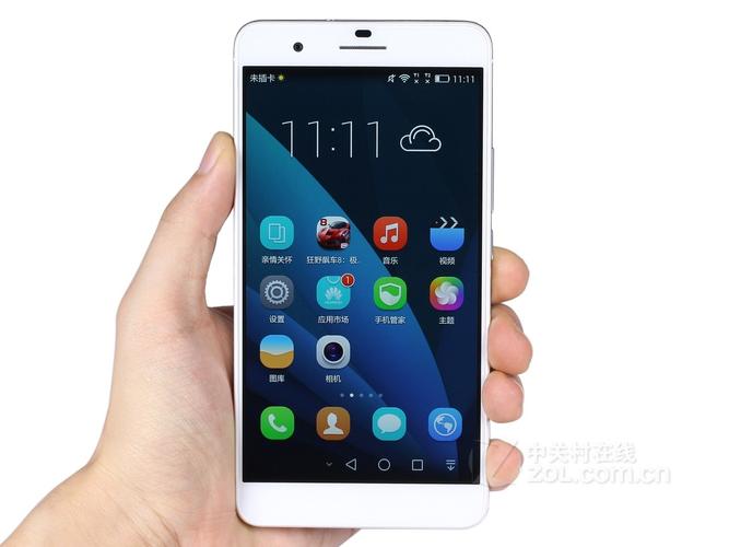 华为 荣耀6 plus(移动4g版):整体外观图