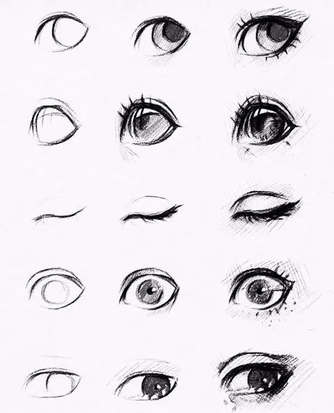 树华美术:漫画人物的眼睛,应该如何画?