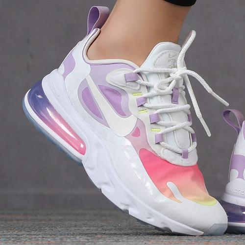 nike耐克女鞋2020春秋季新品运动跑鞋airmax270大气垫跑步鞋子cu