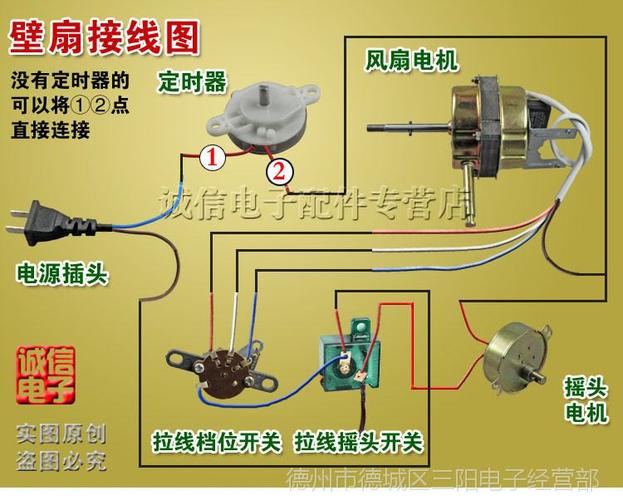 电扇电机接线图解4线-空调排行榜