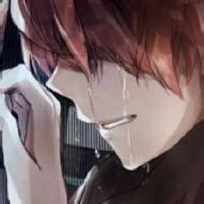 男生伤感哭泣头像唯美