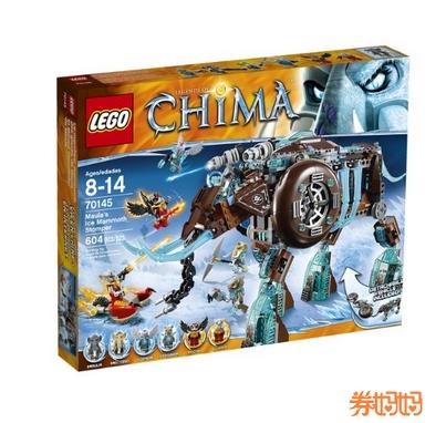 过期 lego 乐高 70145 气功传奇 象女王的寒冰机器猛犸象￥333.83